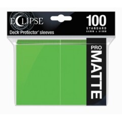 Ultra Pro - Pro Matte Eclipse: Deck Protector 100 Count Pack - Lime Green